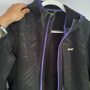 Fleece lined sport jacket